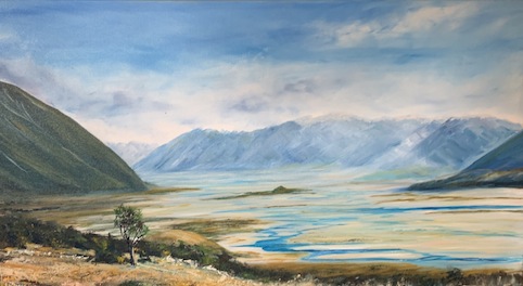 Debbie Lambert | From Blackford Road  Upper Rakaia |McAtamney Gallery and Design Store | Geraldine NZ